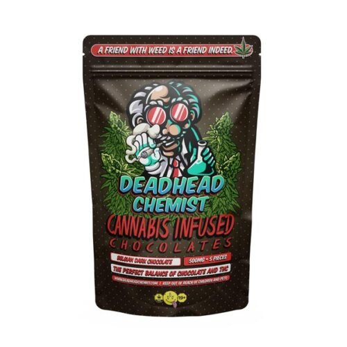 Belgian Dark Chocolate 500MG THC
