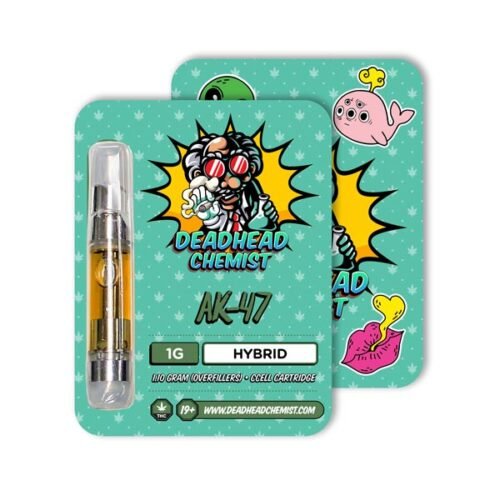 Deadhead Chemist THC Vape Cartridge 1G | AK-47 Hybrid