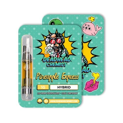 Deadhead Chemist THC Vape Cartridge 1G | Pineapple Express Hybrid