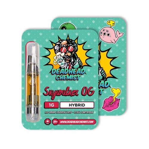 Deadhead Chemist THC Vape Cartridge 1G | Skywalker OG Hybrid