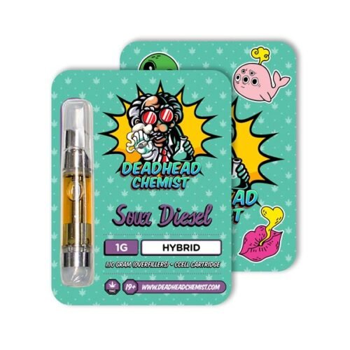 Deadhead Chemist THC Vape Cartridge 1G | Sour Diesel Hybrid