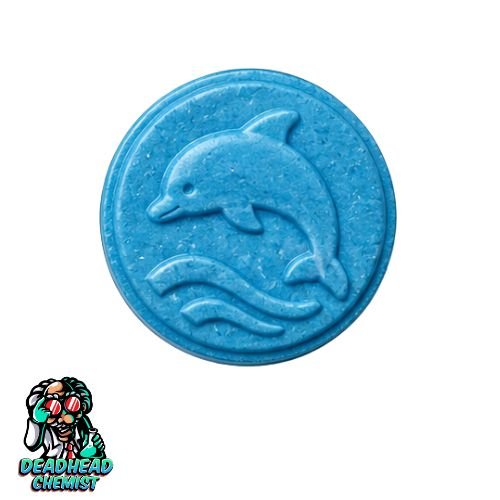 Ecstasy Pressed Pill – Blue Dolphin