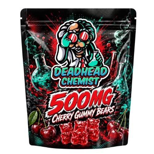 MDMA Edible Cherry Gummy Bears 500MG
